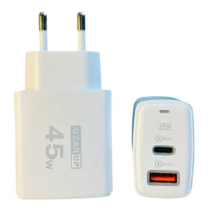 GearUP GP007 45W Dual-Port Fast Charger