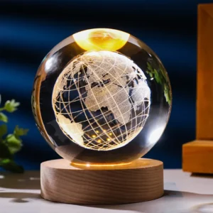 3D Crystal Ball – Globe