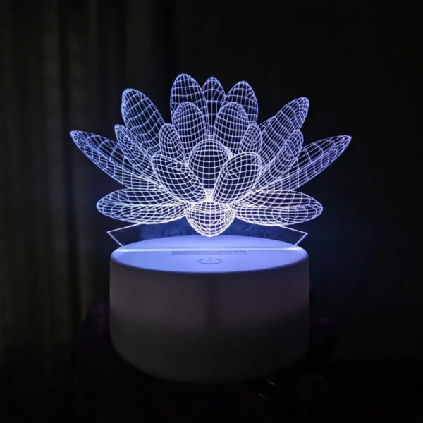 Acrylic Multicolor Night Lamp