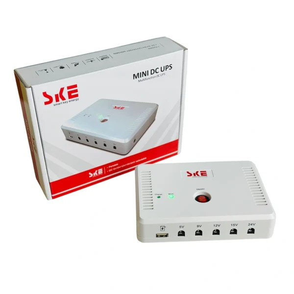 SKE SK616 Mini UPS For Wifi Router + ONU + IP Cam/CC Cam