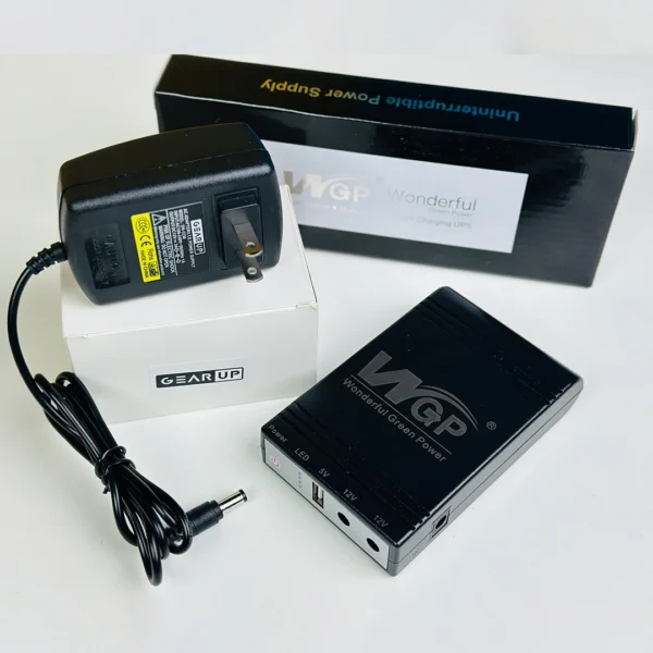 New Version WGP mini UPS 10400mAh – 5/12/12V