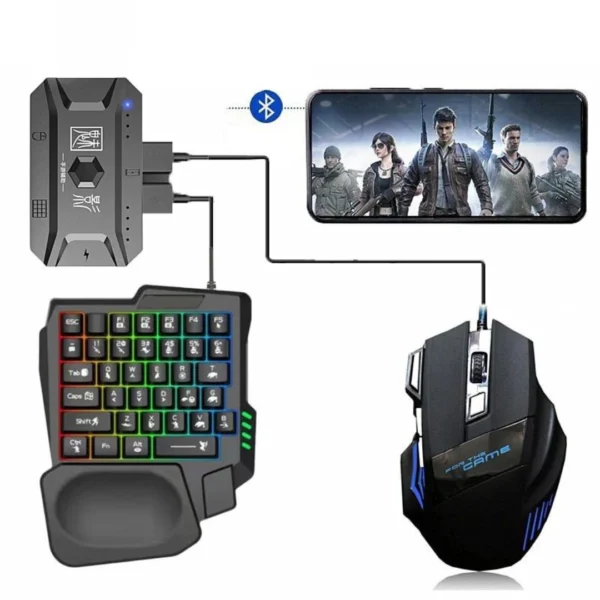 GearUP K191 Mobile Gaming RGB Keyboard & Mouse Combo