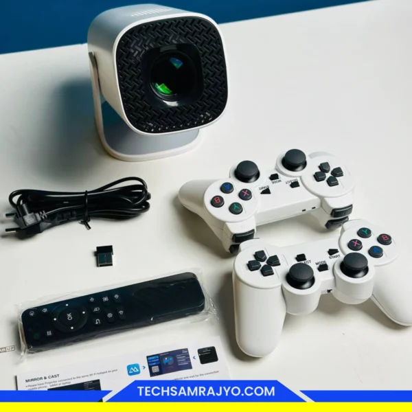 P30 Max Android 4K Projector + Video Game Console Combo