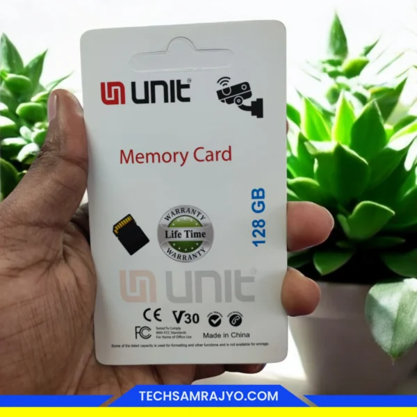 UNIT 128GB Memory Card Class 10 Memory Card Full HD Video