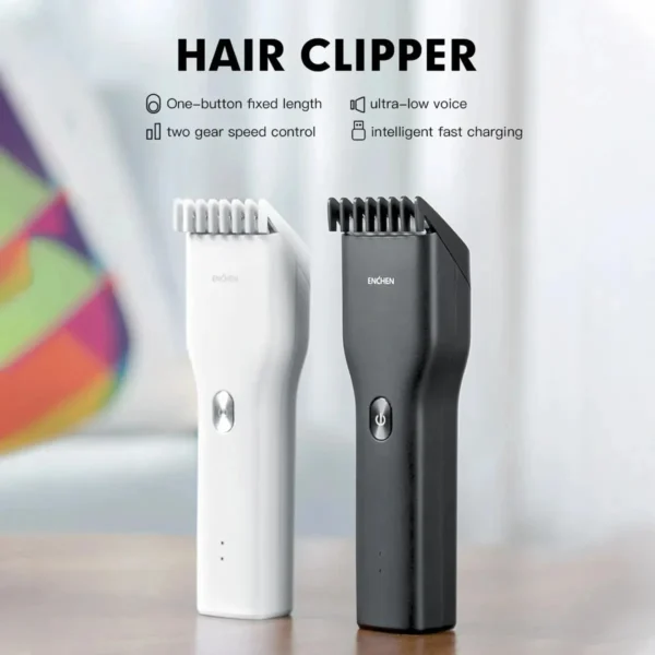 Xiaomi Mi Hair Clipper (Enchen Boost)- Black Color