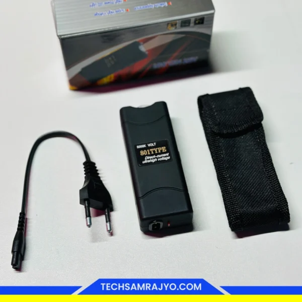 High Voltage Electric Shock Self-Defense Tool for Personal Safety (801 Type ইলেক্ট্রিক শক স্টান গান) - Image 2